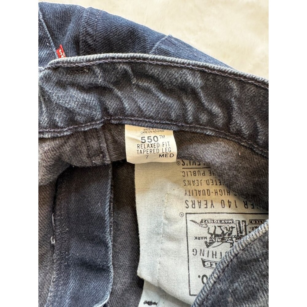 Levi’s Women’s Jeans 7 VTG 90s 505 Relaxed Tapered Leg Red Tab READ - Picture 3 of 9
